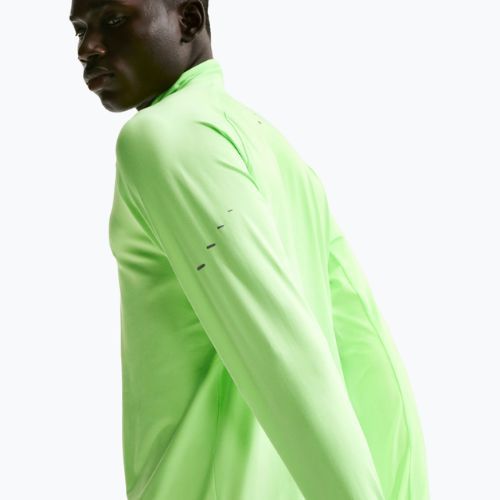 Herren-Laufoberteil Nike Stride 1/4 Zip Dri-Fit lime blast