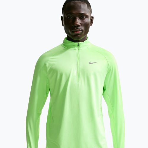 Herren-Laufoberteil Nike Stride 1/4 Zip Dri-Fit lime blast