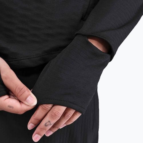 Damen-Lauf-Langarmshirt Nike Swift Therma-Fit Turtle Neck black