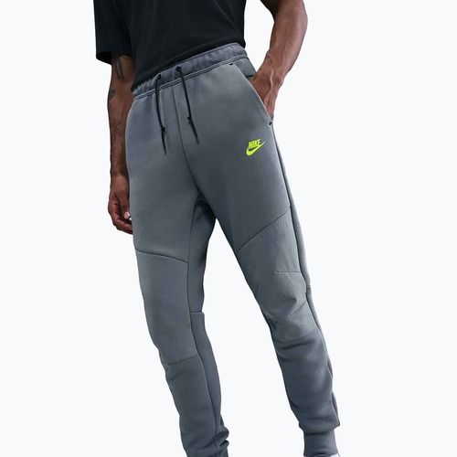 Herrenhose Nike Tech Joggers cool grey/cool grey/volt