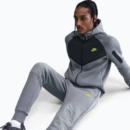 Herrenhose Nike Tech Joggers cool grey/cool grey/volt