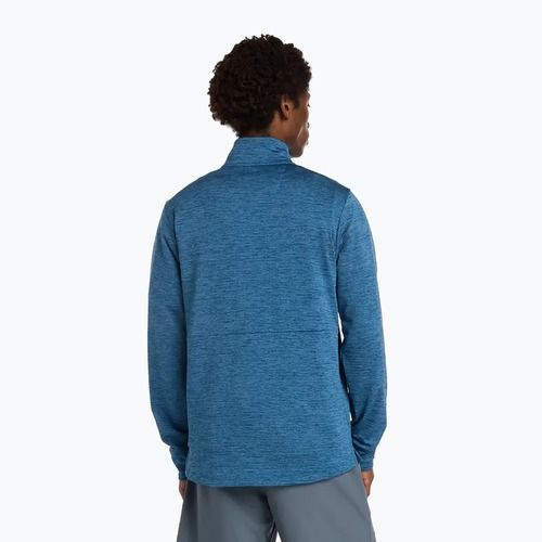 Herren-Langarm-Laufshirt New Balance Athletics Heat Grid 1/2 Zip dark shoreline