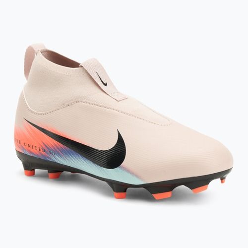 Kinder-Fußballschuhe Nike United Mercurial Superfly 10 Academy Jr FG/MG silt red/racer blue