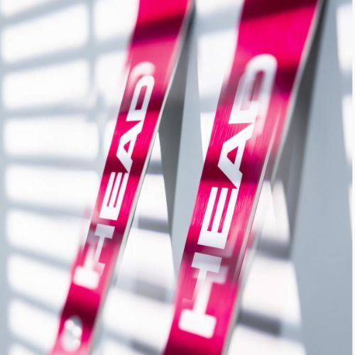 Alpinski HEAD WC Rebels e-Race Pro RP WCR 14 + Bindungen Freeflex 14 GW 75 Years pink