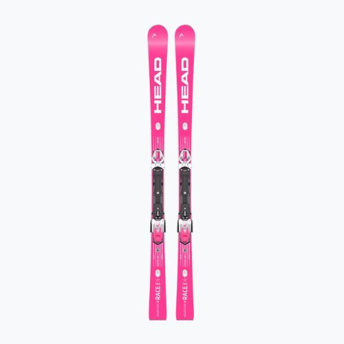 Alpinski HEAD WC Rebels e-Race Pro RP WCR 14 + Bindungen Freeflex 14 GW 75 Years pink