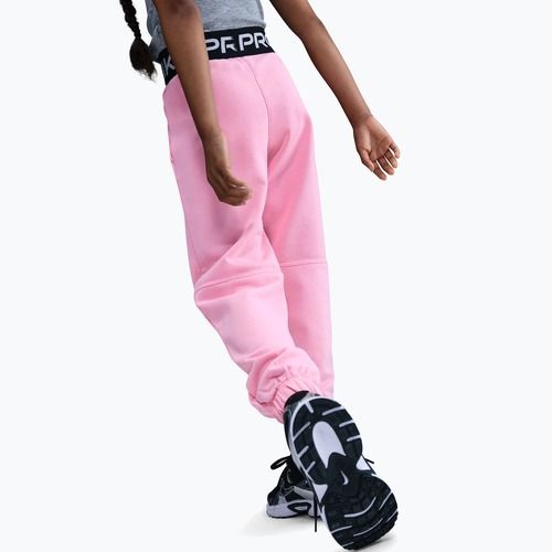 Kinderhose Nike Pro Fleece Dri-Fit med soft pink/med soft pink/black/white