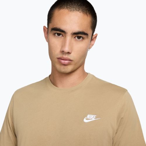 Herren-T-Shirt Nike Sportswear Club parachute beige
