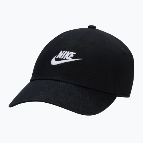 Basecap Nike Club Unstructured Futura Wash black/white