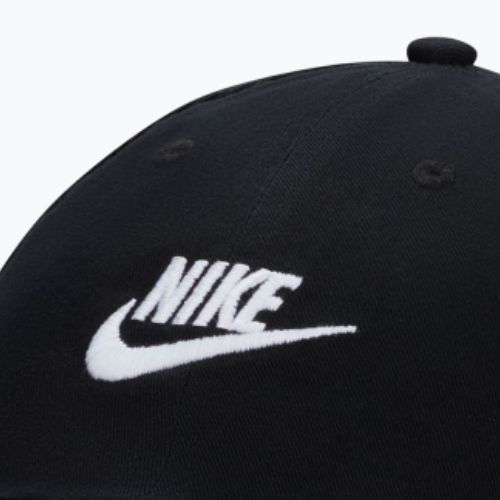 Basecap Nike Club Unstructured Futura Wash black/white