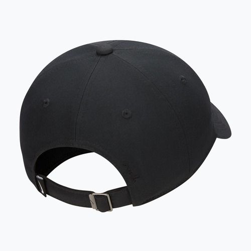 Basecap Nike Club Unstructured Swoosh black/black
