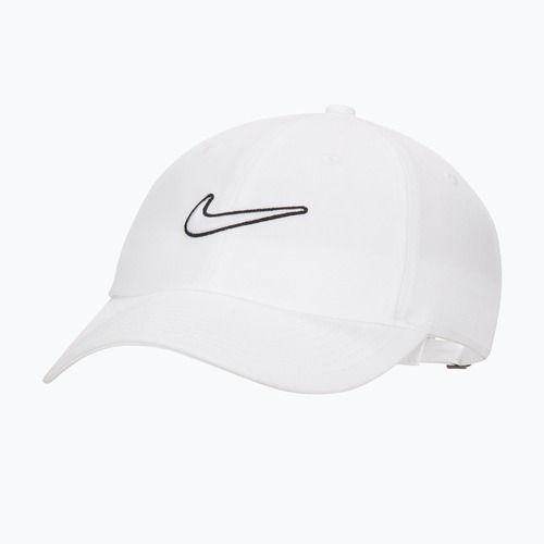 Basecap Nike Club Unstructured Swoosh white/white