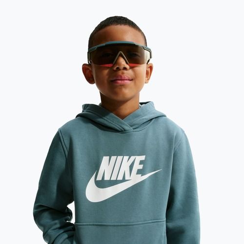 Kinder-Hoodie Nike Club Fleece Hoodie mineral slate/white