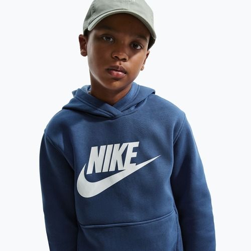 Kinder-Hoodie Nike Club Fleece Hoodie mystic navy/white