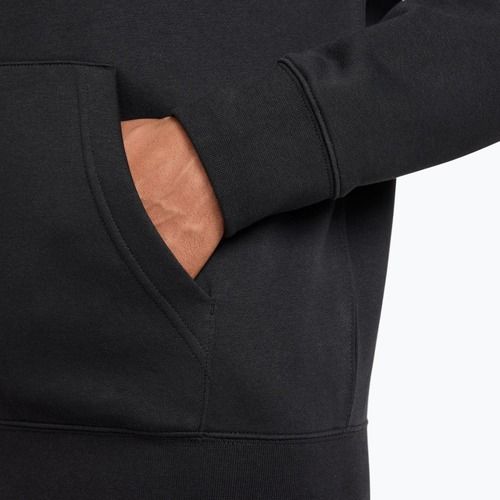 Herren-Hoodie Nike Club Full Zip Hoodie black/black/white