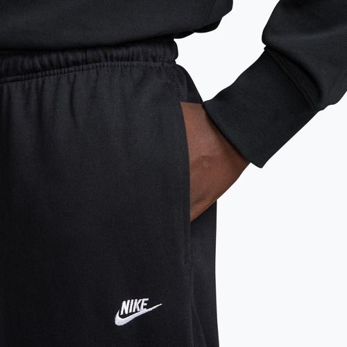 Herren-Jogginghose Nike Sportswear Club Knit Open-Hem black/white
