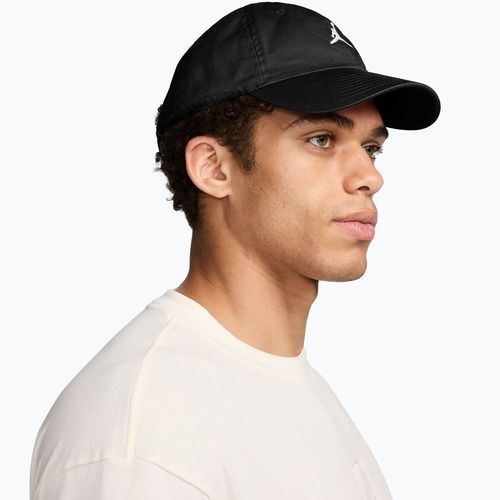 Basecap Jordan Club Unstructured Curved-Bill black/white