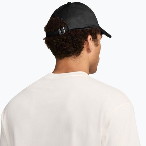 Basecap Jordan Club Unstructured Curved-Bill black/white