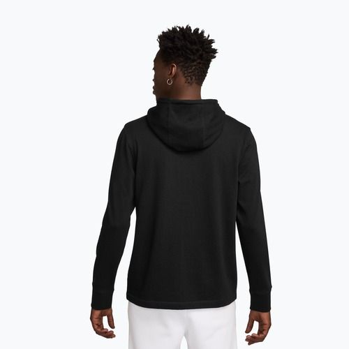 Herren-Hoodie Nike Sportswear Club Knit Pullover Hoodie black/black/white