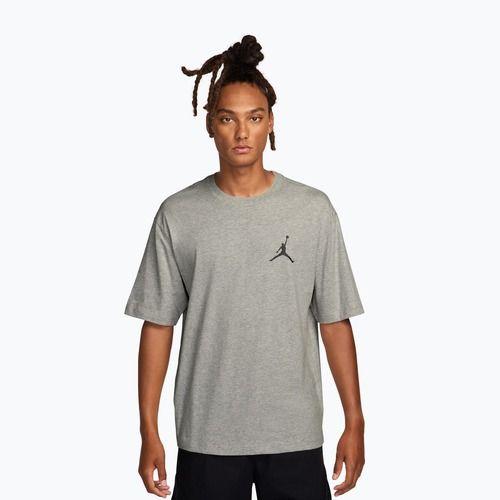 Herren-T-Shirt Nike Jordan grey heather/black