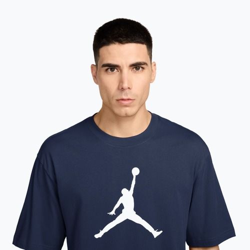 Herren T-Shirt Nike Jordan midnight navy/white