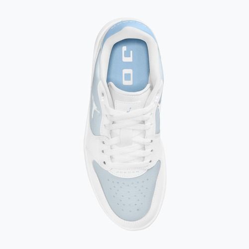 Damen-Sneaker Nike Jordan Court Connect Low white/aura/psychic blue