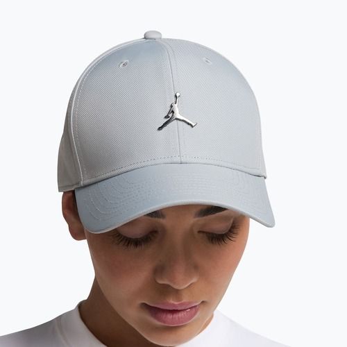 Basecap  Jordan Rise Structured Metal Jumpman light smoke grey/R511