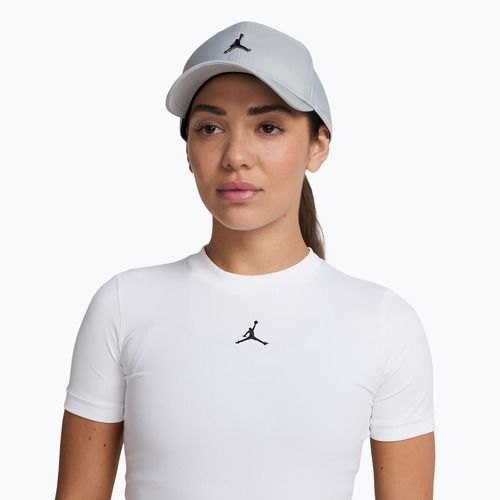 Basecap  Jordan Rise Structured Metal Jumpman light smoke grey/R511