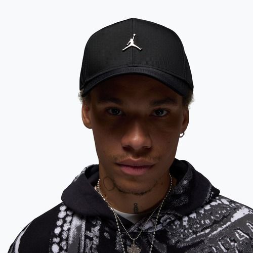 Basecap Jordan Rise Structured Metal Jumpman black/R511