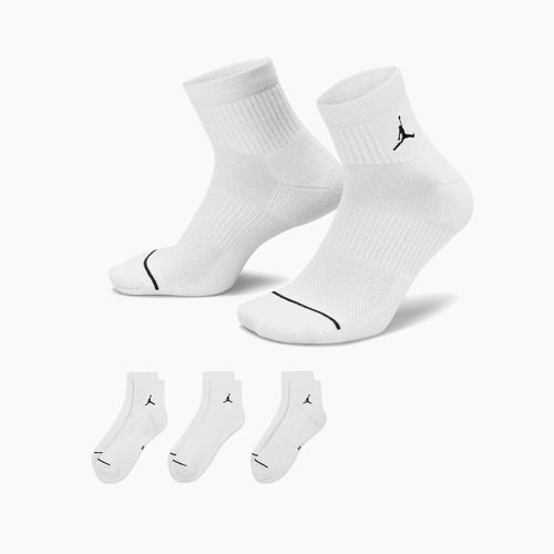 Socken Jordan Everyday Ankle 3 pairs white/black