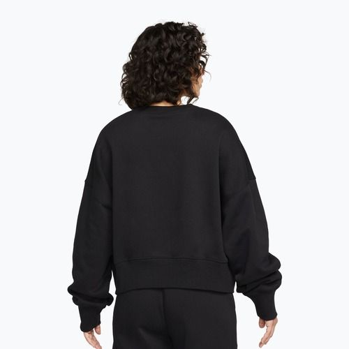 Damen-Sweatshirt Nike Sportswear Phoenix Fleece Oversized black/sail