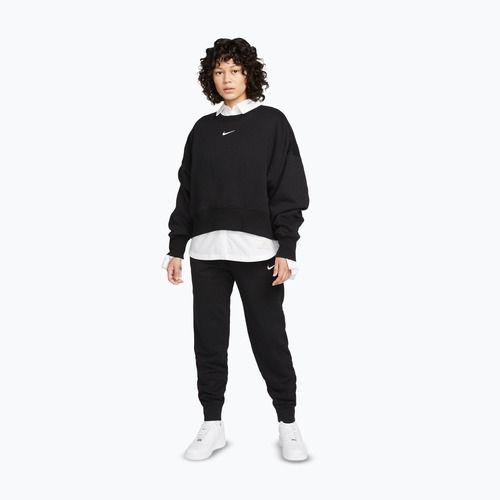 Damen-Sweatshirt Nike Sportswear Phoenix Fleece Oversized black/sail
