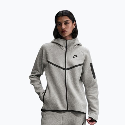 Damen-Sweatshirt Nike Sportswear Tech Fleece Windrunner dark grey heather/black