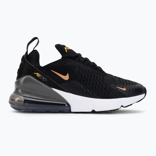 Kinder Sneaker Nike Air Max 270 black/laser orange/metallic copper