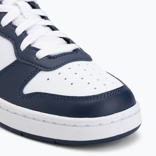 Schuhe Nike Court Borough Low Next Bloom white/white/midnight navy