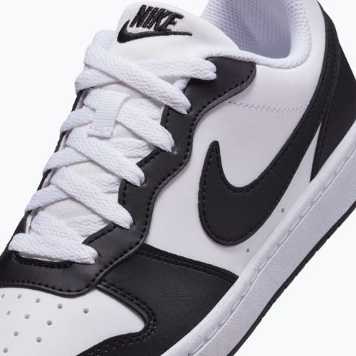 Kinder-Sneaker Nike Court Borough Low Recraft white/black