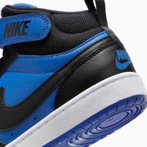 Kinderschuhe Nike Court Borough Mid 2 game royal/white/black