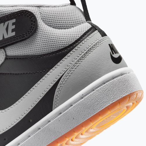 Schuhe Nike Court Borough Mid 2 black/white/gum med brown/light smoke grey