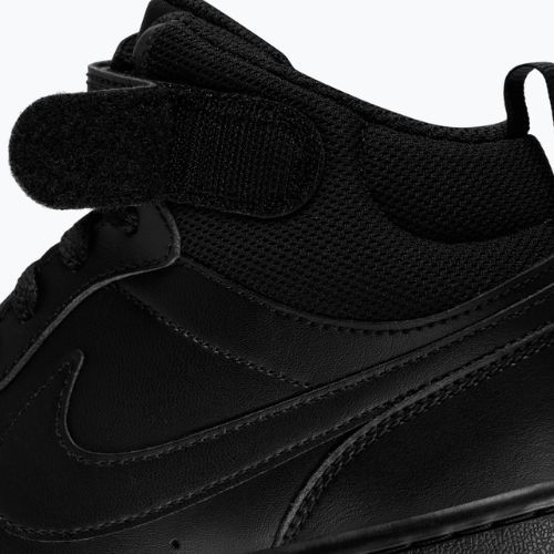 Schuhe Nike Court Borough Mid 2 black/black/black