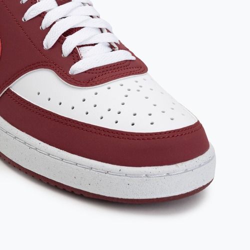 Damen-Sneaker Nike Court Vision Low team red/white/adobe