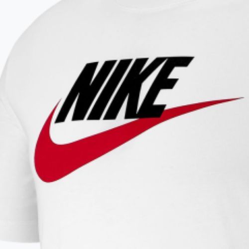 Herren T-Shirt Nike Sportswear white/black/university red