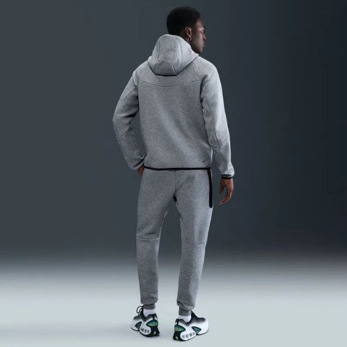 Herrenjacke Nike Tech Windrunner Full Zip cave dark grey heather/black