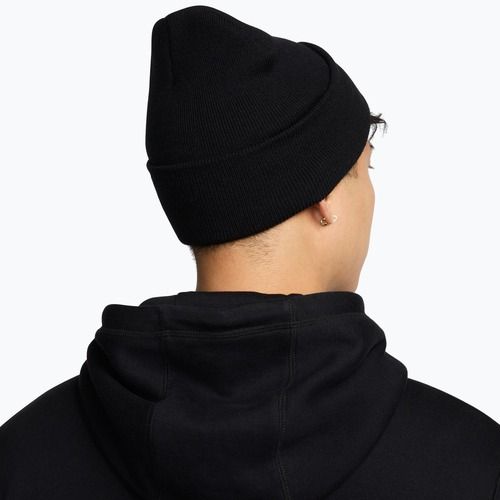 Wintermütze Nike Peak Swoosh Beanie black/white