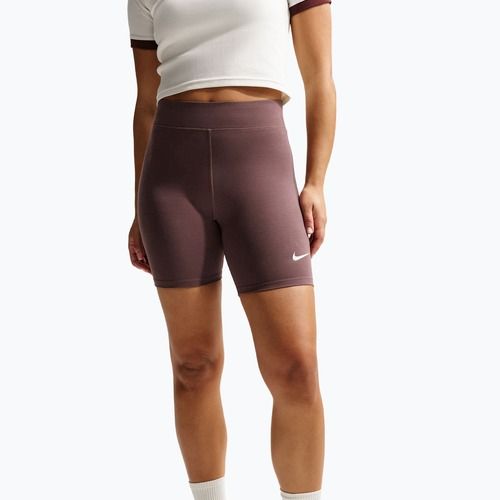 Damen-Shorts Nike Sportswear Classic High-Waisted 8" Biker tattoo/sail