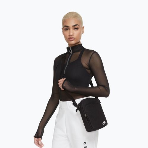 Bauchtasche Nike Heritage 4 l black/black/white