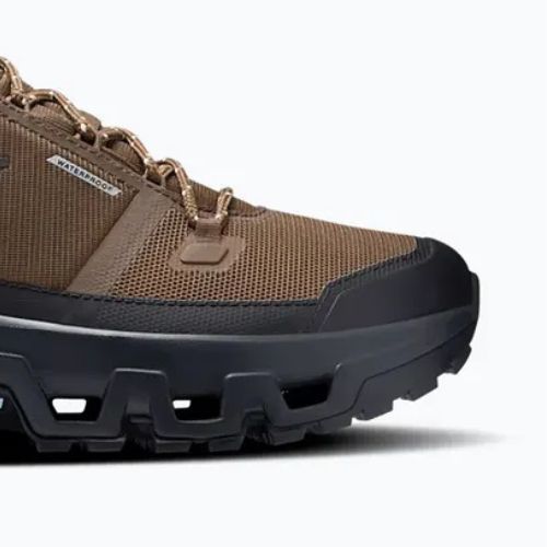 Herren-Wanderschuhe On Cloudrock Mid Waterproof earth/black