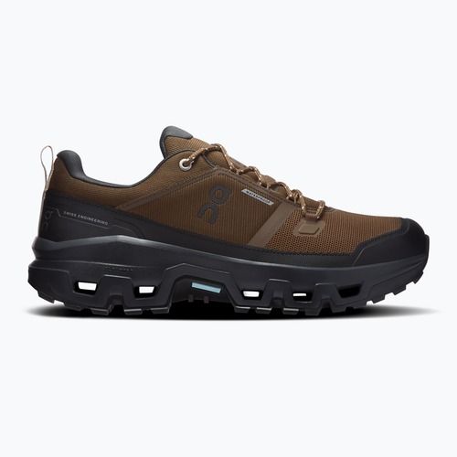 Herrenschuhe On Cloudrock Low Waterproof earth/black