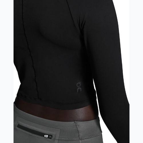 Damen-Trainings-Longsleeve On Running Studio Long-T Crop black