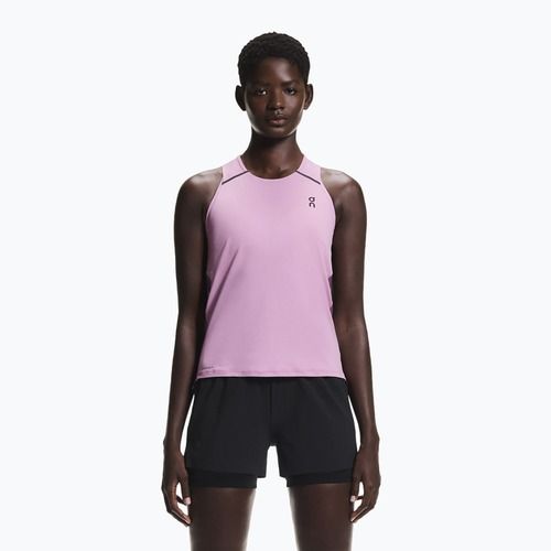 Damen-Laufshirt On Performance Tank sakura/dewberry