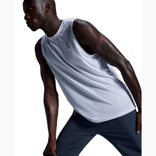 Herren-Laufshirt On Core Tank white
