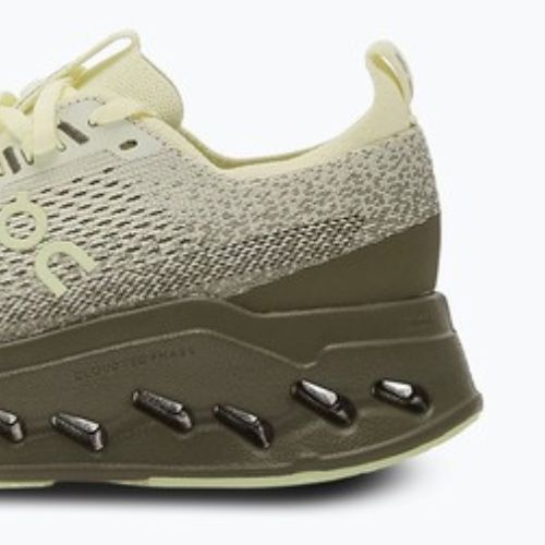 Damen-Laufschuhe On Cloudsurfer Max seedling/olive